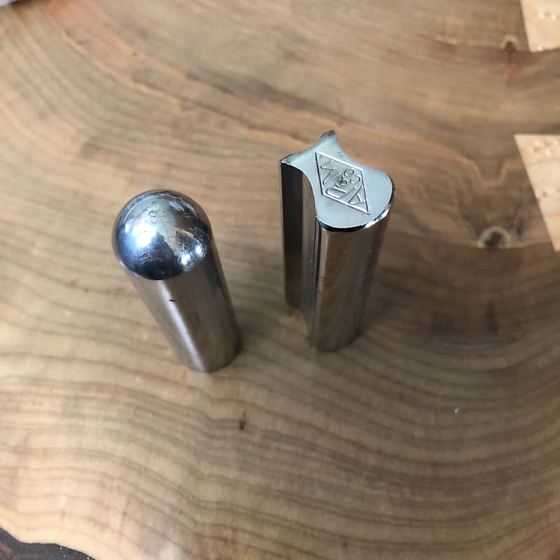 Vintage 40's Stevens AP&M Co Bar Slide and One Unmarked Pair Reverb