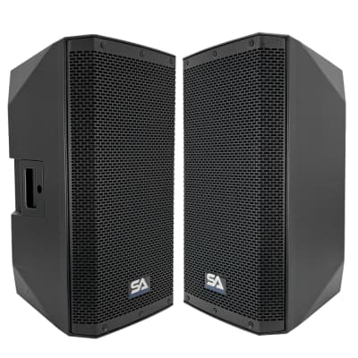 Seismic Audio Riot-12P- Pair of12 Inch Passive 2-Way 800 Watt PA /DJ Speaker Cabinets image 1