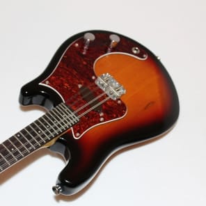 Fender MandoStrat 8 8-String Mandolin 3-Color Sunburst image 4