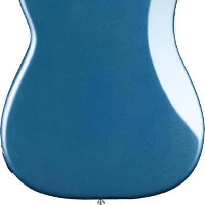 Fender American Performer Precision Bass, Maple Fingerboard, Satin Lake Placid Blue image 3