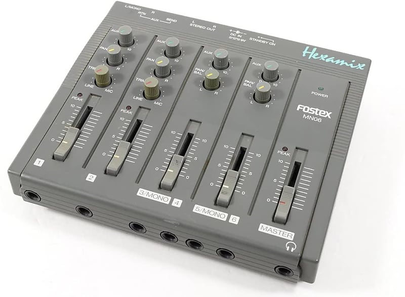 Fostex MN06 Hexamix 6 Channel Outdoor Mixer