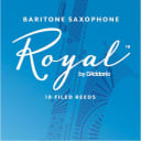 Rico Royal Baritone Saxophone Reeds, Box of 10