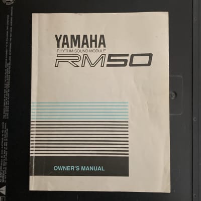 Yamaha RM50 Rhythm Tone Generator 1992 - Black image 8