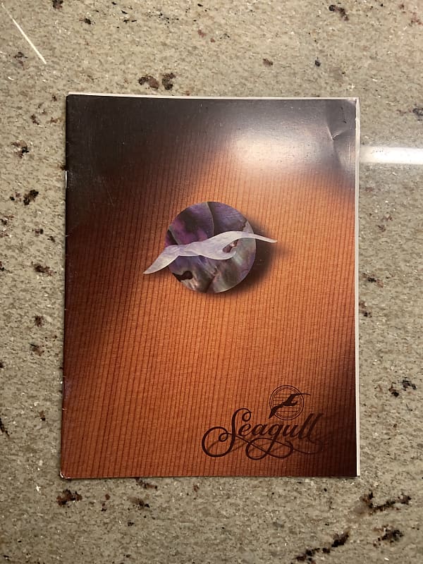 Used 2000’s Seagull Guitar Spec Catalogue! Reverb