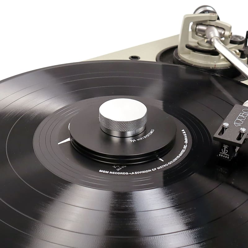 Turntable Lab: Record Clamp Stabilizer  			