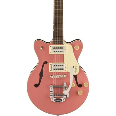 Gretsch G2655T Streamliner Center Block Jr. Double-Cut with Bigsby, Laurel Fingerboard, Coral for sale