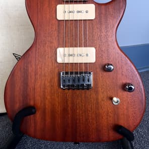 St. Blues Juke Joint Mississippi Bluesmaster Solid Body Electric Guitar w/ Hemp Bag image 5