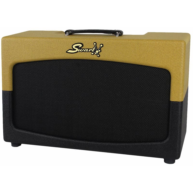Swart Antares 1x12 Combo with Celestion Creamback Speaker - Black & Tan w/Rounded Grille image 1