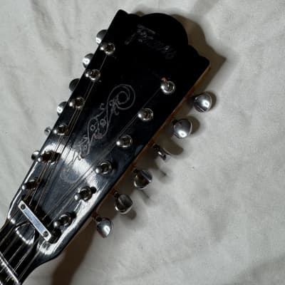 Framus Texan 5/296 12 String Acoustic Guitar 1960s - Sunburst image 10