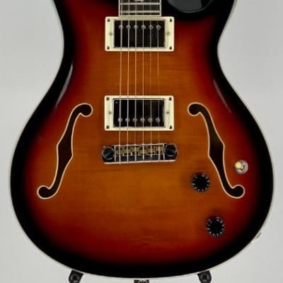 Paul Reed Smith PRS SE Hollowbody II Electric Guitar Tri Color Burst Ser# D09698 image 14