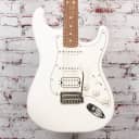 Fender 2021 Player Stratocaster HSS Electric Guitar, White x8095 (USED)