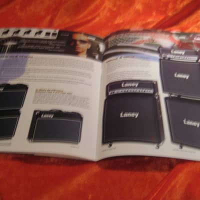 Laney Guitar Amplifier Catalog 15 Pages with Models, Specs and Details from 2010 image 9