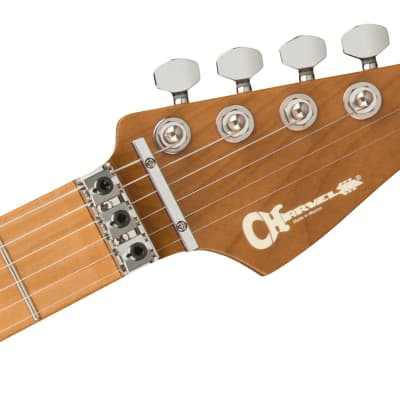 Charvel Pro-Mod SC1 Marco Sfogli Signature HSS QM Trans Purple Burst Electric Guitar image 4