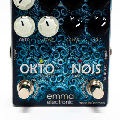 EMMA Electronic ON-1 Okto-Nojs Octave Fuzz Guitar Effect Pedal image 2