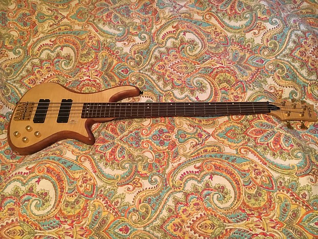 Schecter Custom 5 Electric Bass Guitar NICE image 1