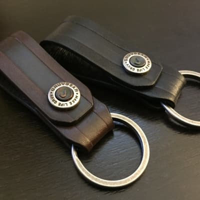 GRUV Gear Snaps Leather Key Fob