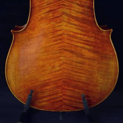 Stradivari 1712 Davidov Cello Master Wang's Own Work 200-y old Spruce No. W21 image 8