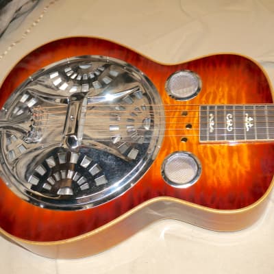 Morgan Monroe Square Neck Resonator Resophonic Acoustic Guitar image 2