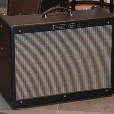 Fender Hot Rod Deluxe Combo=rare first series made in USA 1990s*has newer 12" Eminence Patriot Texas Heat speaker*this amp sounds really great+powerful for stage+studio=pure Blues/Rock tone image 1