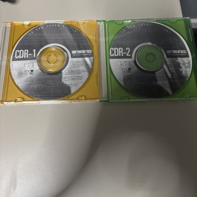 Ensoniq ASR-10 / EPS 16+ Sound Library CDR-1 and CDR-2 ( Double Disk Library)