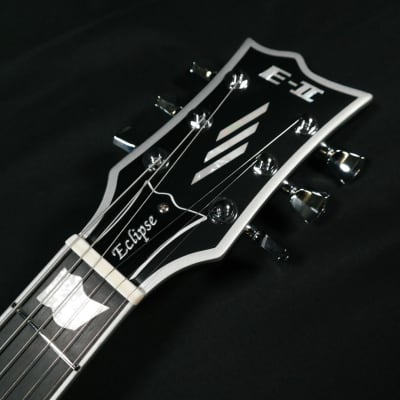 ESP EII ECBB Electric Guitar Satin Black with Case 233 image 8