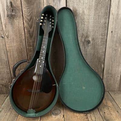 Gibson Style A Jr Mandolin Snakehead 1925 - Brown Stain image 23