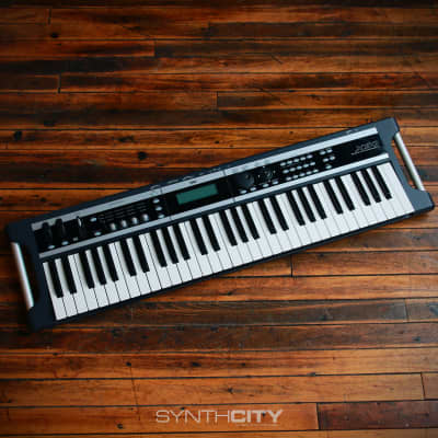 Korg X50 61-Key Music Synthesizer 2000s - Black