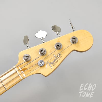 c2018 Fender Precision Bass (AVRI, Black, OHSC) image 2