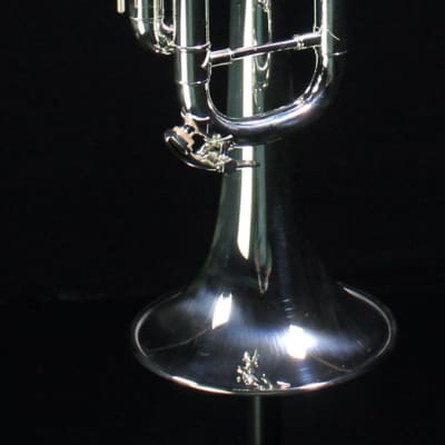 Bach Stradivarius LR180S37 Reverse Lead Professional Bb Trumpet (Silver Plated) image 3