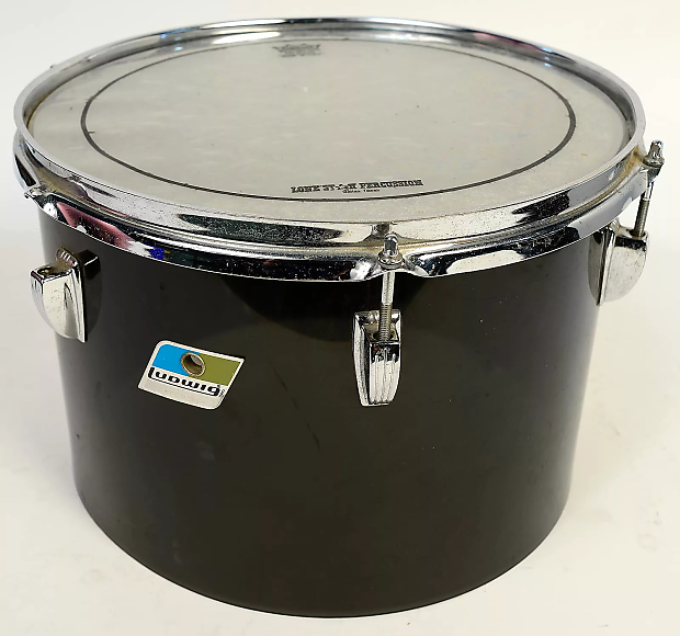1970s Ludwig Vistalite 9x13" Concert Tom with Single-Color Finish image 1