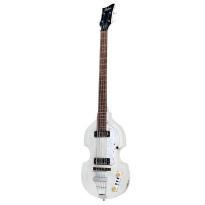 Hofner Violin Bass Pro Edition Pearl White HI-BB-PE-PW image 2