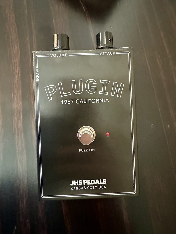 JHS Legends Series Plugin 1967 California Fuzz 2023 - Present - Black