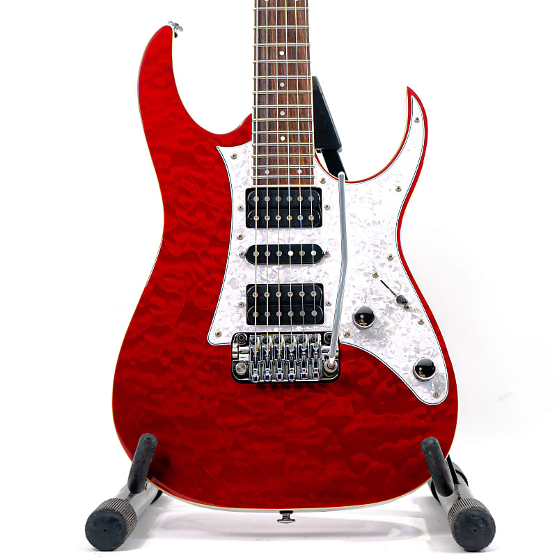 2012 Ibanez RG2750QV Prestige Red Spinel w/ SynchroniZR | Reverb UK