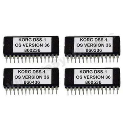 Korg DSS-1 Latest OS Version 36 ROM firmware upgrade EPROM update Dss1