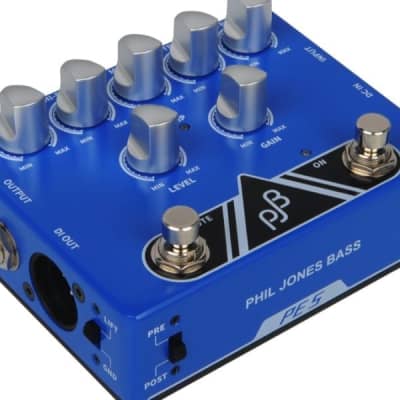 Phil Jones Bass PE5 Preamp EQ and Direct Box Pedal image 1