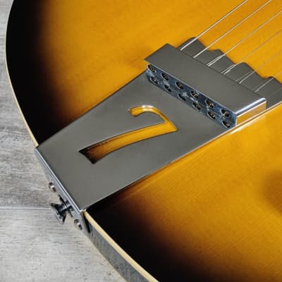 2013 Italia Torino Semi Hollowbody Electric Guitar (Sunburst) image 3