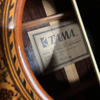 Tama 3550/s Classical Guitar Japan 1970's image 5