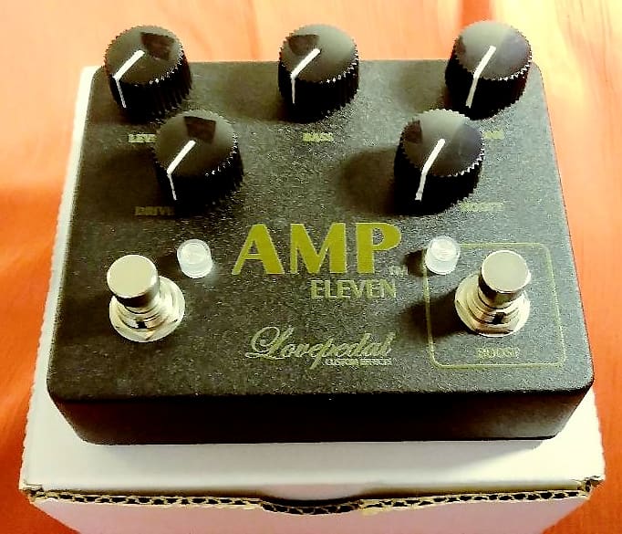 Lovepedal Amp Eleven - BIG BOX OD / Boost - MINT w/ Box (Black) - RARE!