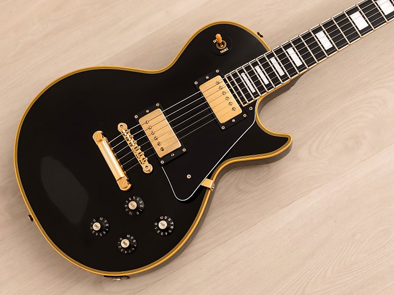 2010 Edwards by ESP E-LP-98LTC Custom Black Beauty, Ebony Nitro Lacquer w/  USA Seymour Duncans, Japan