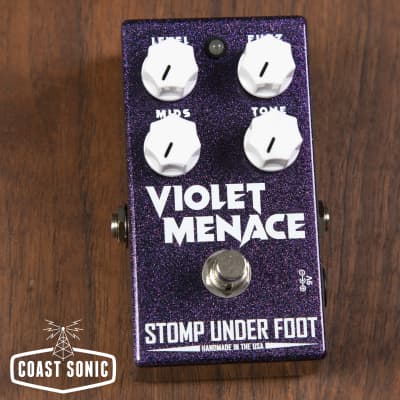 Reverb.com listing, price, conditions, and images for stomp-under-foot-violet-menace