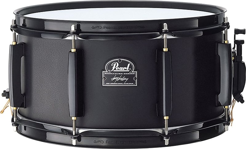 Pearl Sensitone Heritage Brass Alloy Snare Drum - 6.5 x 14-inch - Black  Nickel