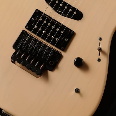 K.Nyui Custom Guitars Custom PST SSH 1987 - Trans Pink White image 3
