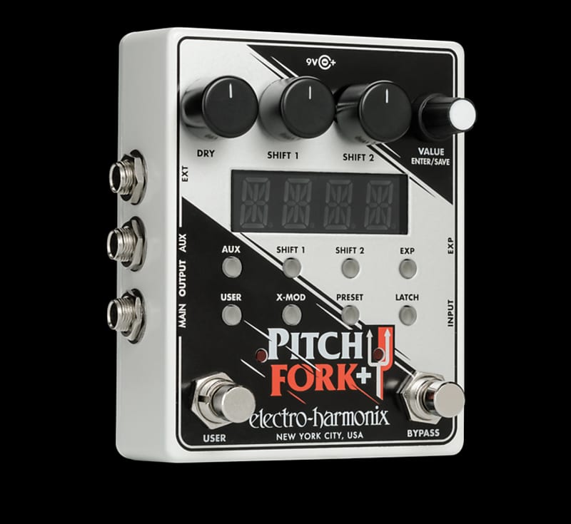 Electro-Harmonix Pitch Fork+ Polyphonic Pitch Shifter Pedal image 1