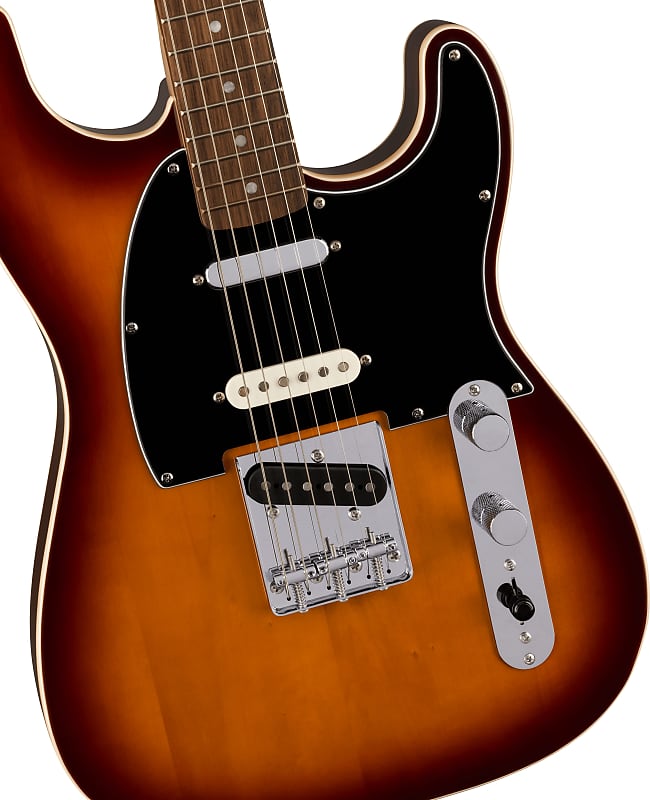 Squier Paranormal Custom Nashville Stratocaster in Chocolate | Reverb
