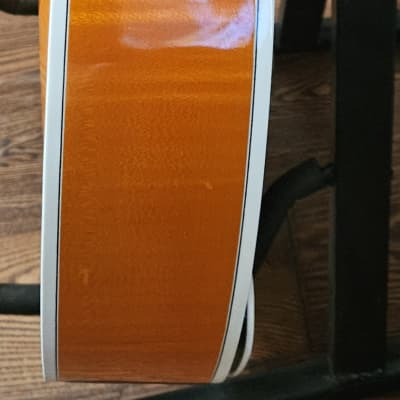 David Wallace Custom Guitar Robert Anderson Model AT-1030  2013 - Orange image 9