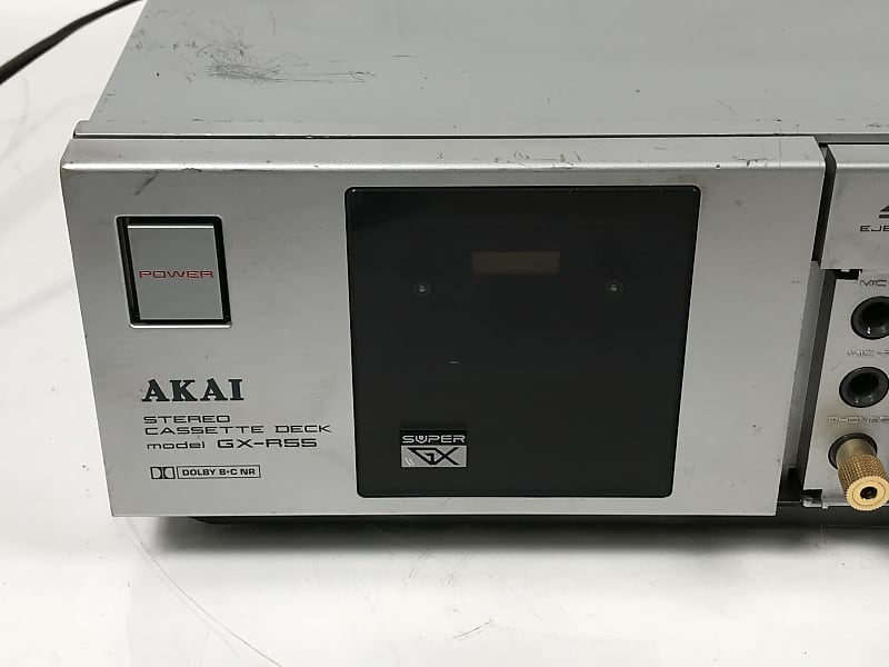 ■AKAI GX-R55 カセットデッキ AKAI GX-R55 ￥64,800(1984年頃) - YouTube