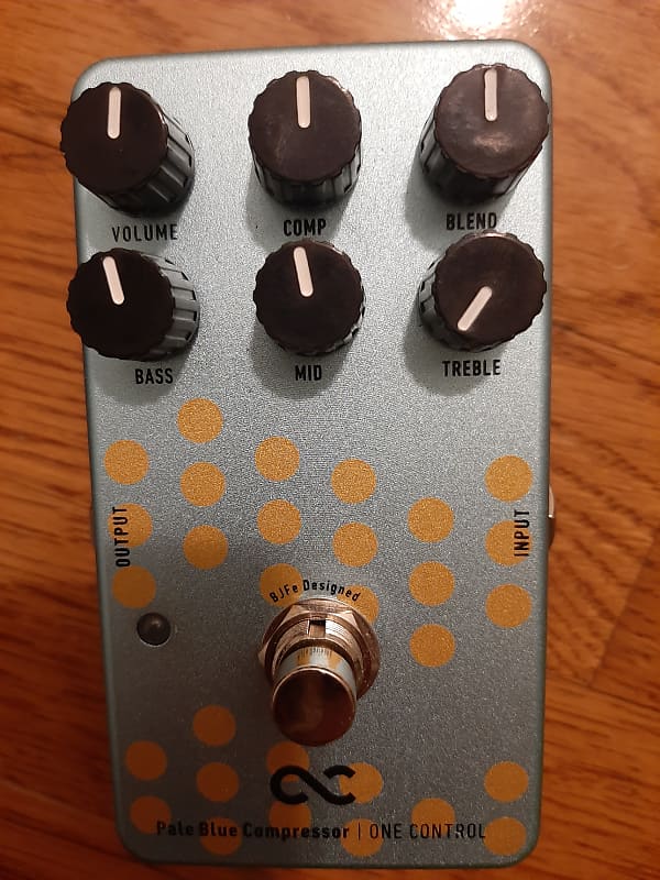 One Control Pale Blue Compressor | Reverb