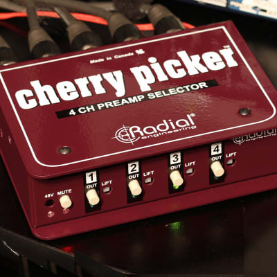 Radial Cherry Picker Passive Studio Preamp Selector image 11