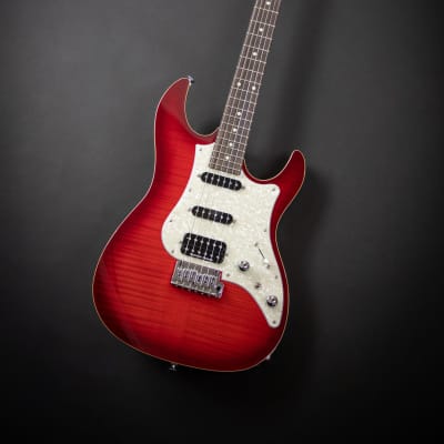 FGN FGN (Fujigen) Odyssey - JOS-FM-R Trans Red Burst | Reverb
