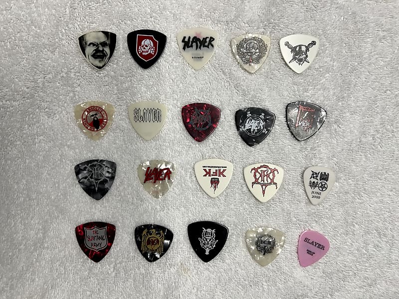 Slayer Kerry King, Jeff Hanneman, Tom Araya Set of 20 Rare